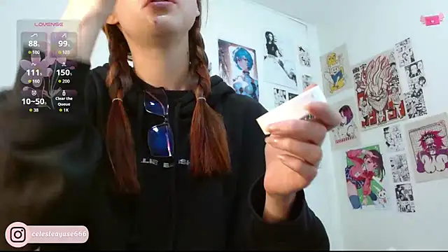 CelesteAyase online show from 10/16/25, 12:19