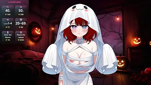 lonely-flower21 online show from 10/31/25, 08:00