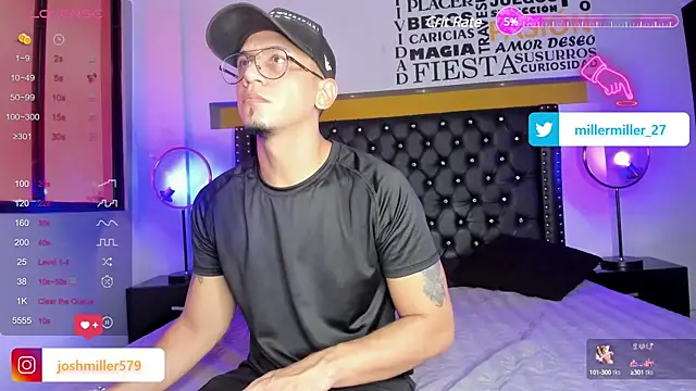 Snapshot of JoshMillerr_ chatting on 03/03/25, 08:00 JoshMillerr online show from 03/03/25, 08:00