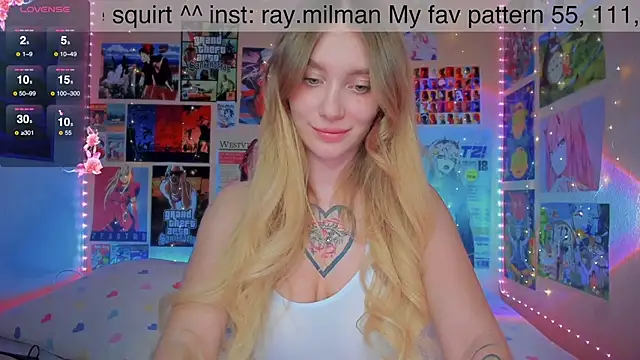 Snapshot of AliceMilman chatting on 02/13/25, 01:37 AliceMilman online show from 02/13/25, 01:37