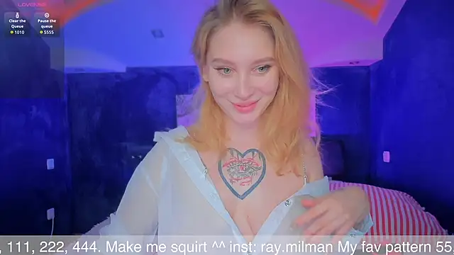 Snapshot of AliceMilman chatting on 11/07/25, 10:09 AliceMilman online show from 11/07/25, 10:09