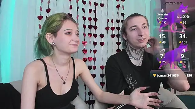 Snapshot of Milten-Trish chatting on 03/10/25, 03:45 Milten-Trish online show from 03/10/25, 03:45