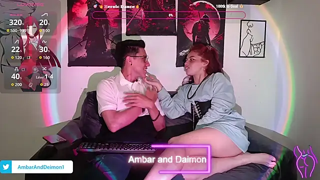 Snapshot of Ambar_and_daimon_ chatting on 09/12/25, 04:40 Ambar and daimon online show from 09/12/25, 04:40