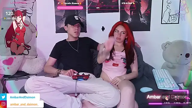 Ambar and daimon  online show from 10/30/25, 07:06