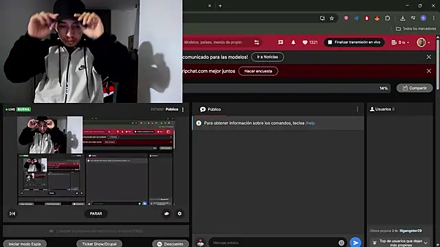 iamcloe 11 online show from 10/22/25, 02:44