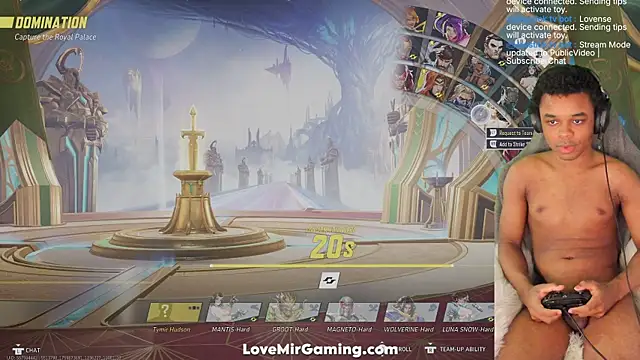 Snapshot of lovemirgaming chatting on 10/07/25, 09:49 lovemirgaming online show from 10/07/25, 09:49