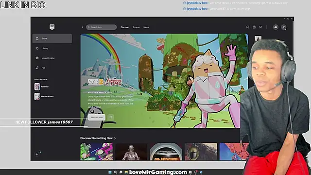 lovemirgaming online show from 02/28/26, 08:52