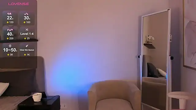 blue nymph1 online show from 10/14/25, 10:05