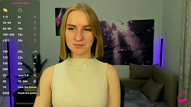 BeautyBlondy online show from 10/27/25, 01:23