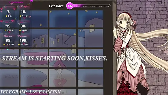 Lovelyamyy online show from 04/23/26, 02:18