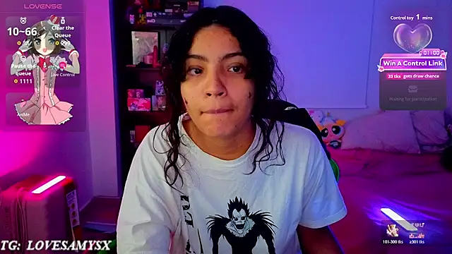 Lovelyamyy online show from 07/10/26, 02:00