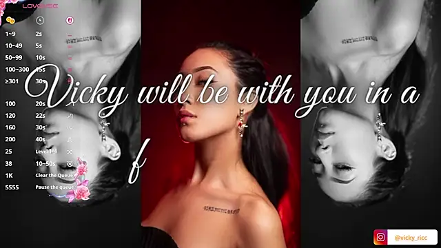 victoria ricci a online show from 10/15/25, 04:00