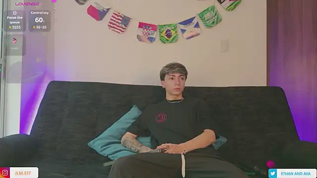 Snapshot of ethan_and_ava chatting on 07/19/26, 12:24 ethan and ava online show from 07/19/26, 12:24