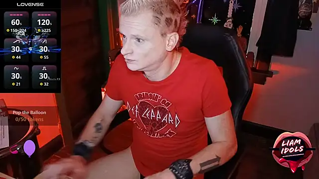 LiamIdols online show from 11/05/25, 08:12