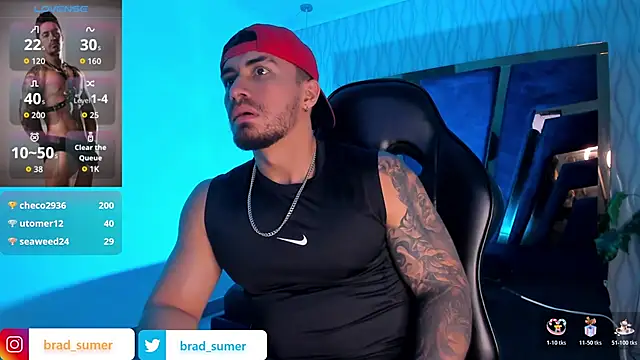 Snapshot of Brad_Summer chatting on 10/20/25, 05:35 Brad Summer online show from 10/20/25, 05:35