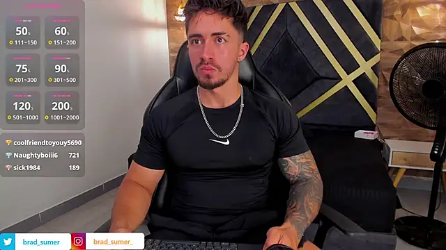 Snapshot of Brad_Summer chatting on 03/06/26, 11:33 Brad Summer online show from 03/06/26, 11:33