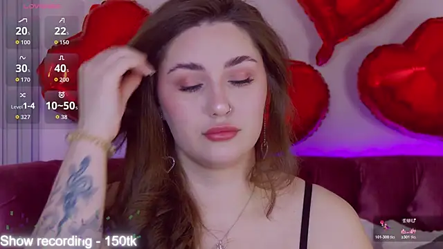 KiraBarlows online show from 02/09/26, 08:40