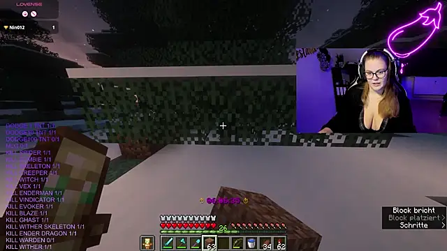 EveBaker04 online show from 10/12/25, 04:30