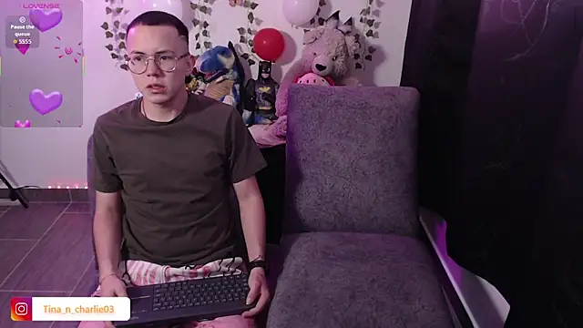 Tina 4 Charlie online show from 02/19/26, 02:14