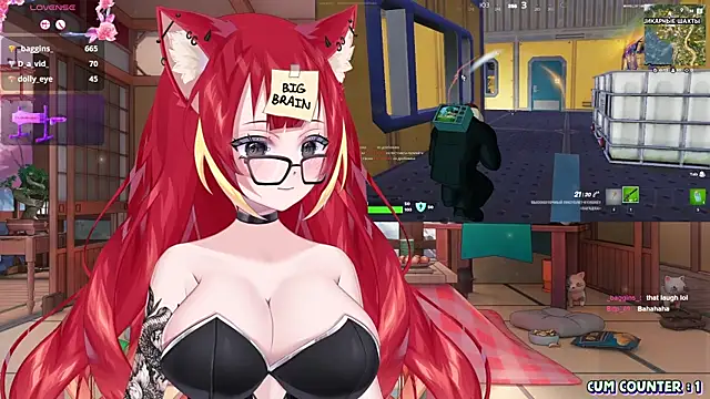 Snapshot of LewdKira_VT chatting on 03/17/25, 10:49 LewdKira VT online show from 03/17/25, 10:49