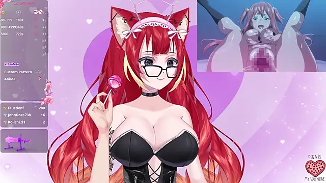 Snapshot of LewdKira_VT chatting on 02/14/25, 09:55 LewdKira VT online show from 02/14/25, 09:55