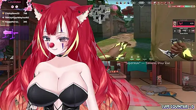 Snapshot of LewdKira_VT chatting on 03/14/25, 10:18 LewdKira VT online show from 03/14/25, 10:18