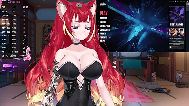 Snapshot of LewdKira_VT chatting on 02/22/25, 10:07 LewdKira VT online show from 02/22/25, 10:07