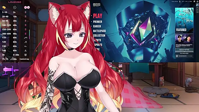 Snapshot of LewdKira_VT chatting on 02/27/25, 06:35 LewdKira VT online show from 02/27/25, 06:35