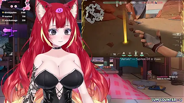 Snapshot of LewdKira_VT chatting on 03/18/25, 10:17 LewdKira VT online show from 03/18/25, 10:17