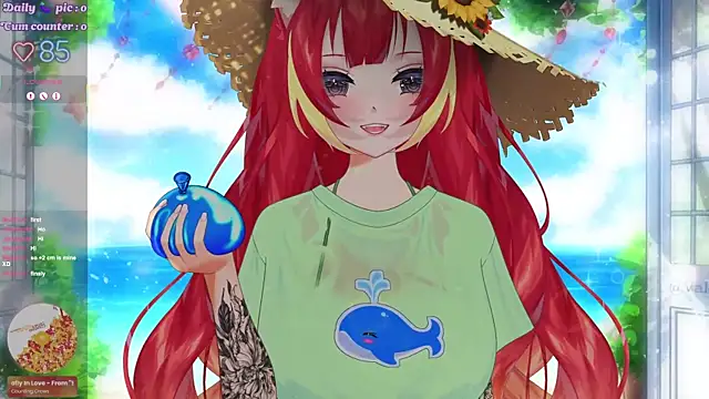 Snapshot of LewdKira_VT chatting on 06/19/26, 05:30 LewdKira VT online show from 06/19/26, 05:30