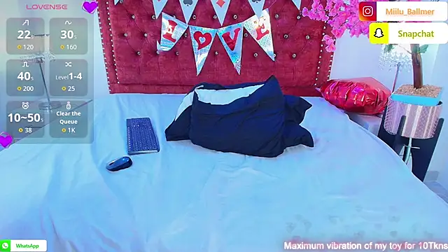 Milu ballmer online show from 02/14/26, 07:19