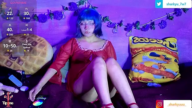 Sharkyu1 online show from 03/12/26, 04:18