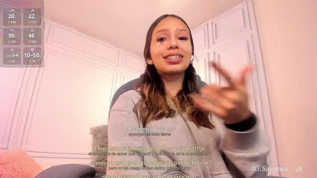 Salome  evans online show from 12/18/25, 01:59