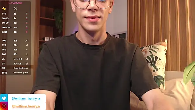 William Henry  online show from 03/12/26, 10:30