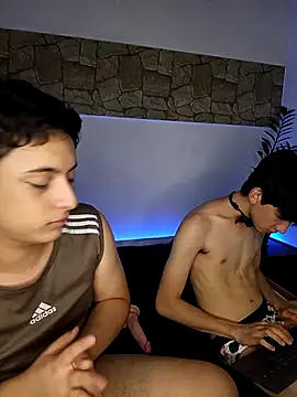 Snapshot of jacob_and_sam chatting on 02/15/25, 07:16 jacob and sam online show from 02/15/25, 07:16