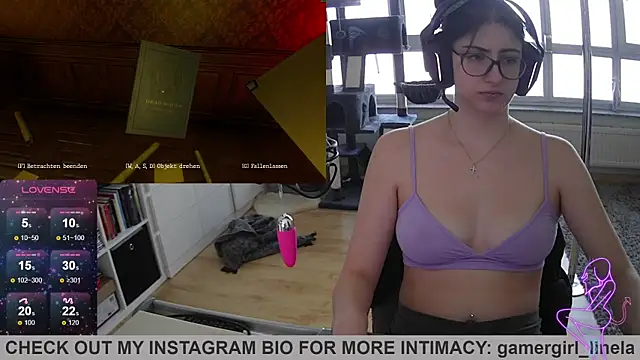 Gamergirl-Linela online show from 10/21/25, 09:52