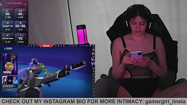 Gamergirl-Linela online show from 03/14/26, 04:24