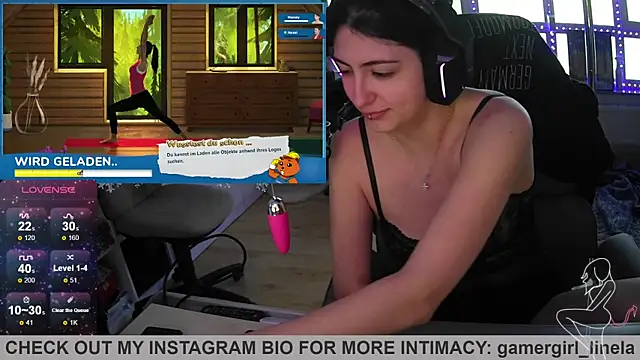 Gamergirl-Linela online show from 12/18/25, 07:57