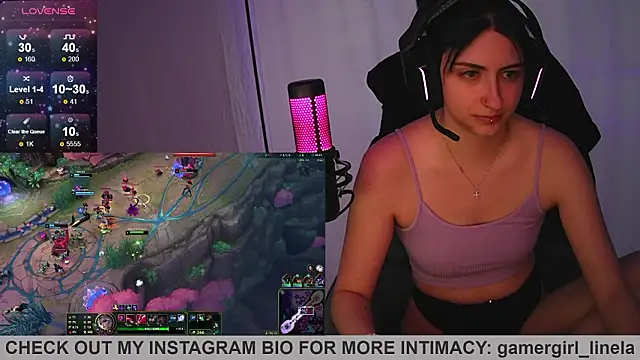 Gamergirl-Linela online show from 03/12/26, 05:17