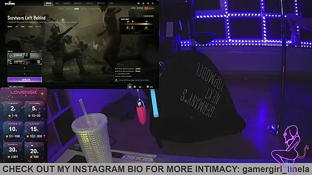 Snapshot of Gamergirl-Linela chatting on 09/30/25, 02:06 Gamergirl-Linela online show from 09/30/25, 02:06