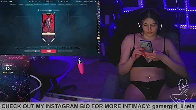 Gamergirl-Linela online show from 11/29/25, 08:53