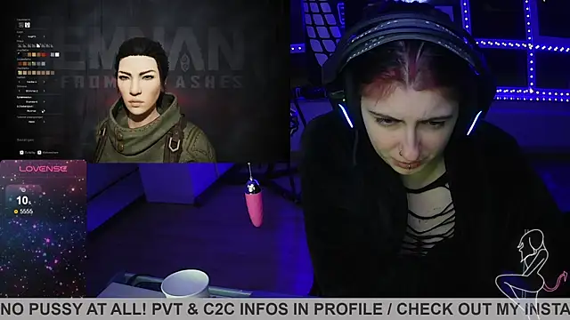 Snapshot of Gamergirl-Linela chatting on 03/19/25, 01:32 Gamergirl-Linela online show from 03/19/25, 01:32