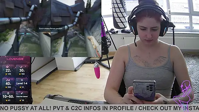 Snapshot of Gamergirl-Linela chatting on 03/13/25, 10:26 Gamergirl-Linela online show from 03/13/25, 10:26