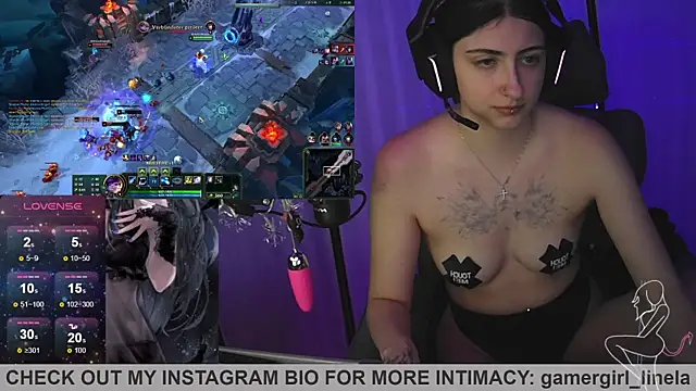 Gamergirl-Linela online show from 01/08/26, 04:24