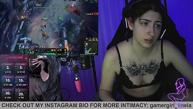 Gamergirl-Linela online show from 01/06/26, 04:11