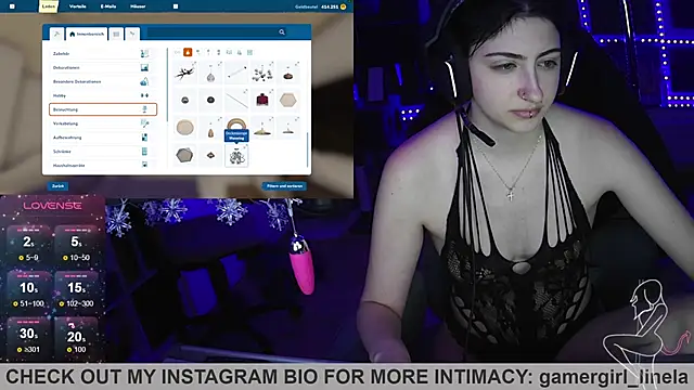 Gamergirl-Linela online show from 12/14/25, 05:07