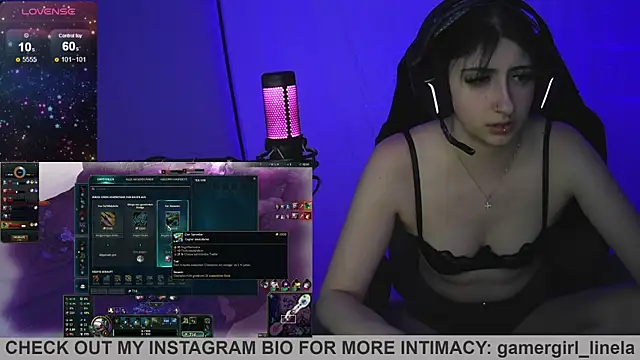 Gamergirl-Linela online show from 01/10/26, 11:22