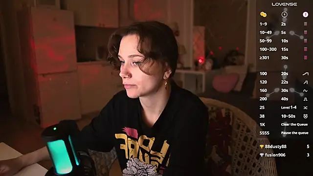 Snapshot of alexa_feels_ chatting on 03/21/25, 05:02 alexa feels online show from 03/21/25, 05:02