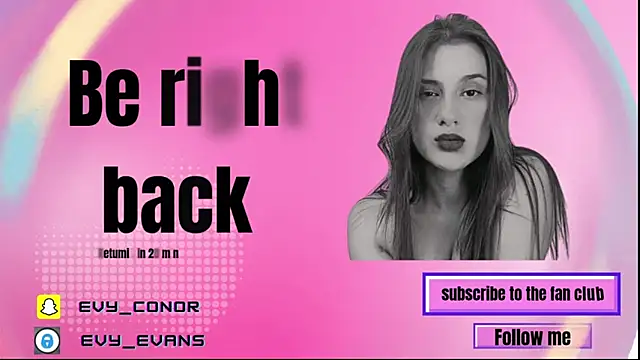 Snapshot of Evy_conor chatting on 09/27/25, 10:43 Evy conor online show from 09/27/25, 10:43