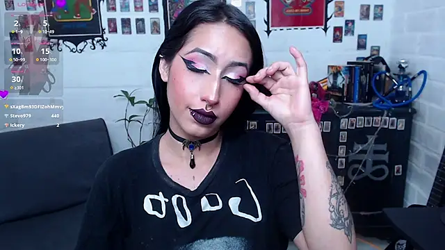 Nyx Blackmoon online show from 03/21/25, 06:18